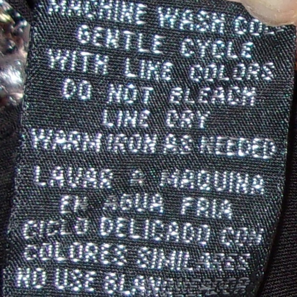 *SALE*  Rampage Black Tiered Ruffle Waterfall Halter Top~Chiffon-like - Picture 7 of 8